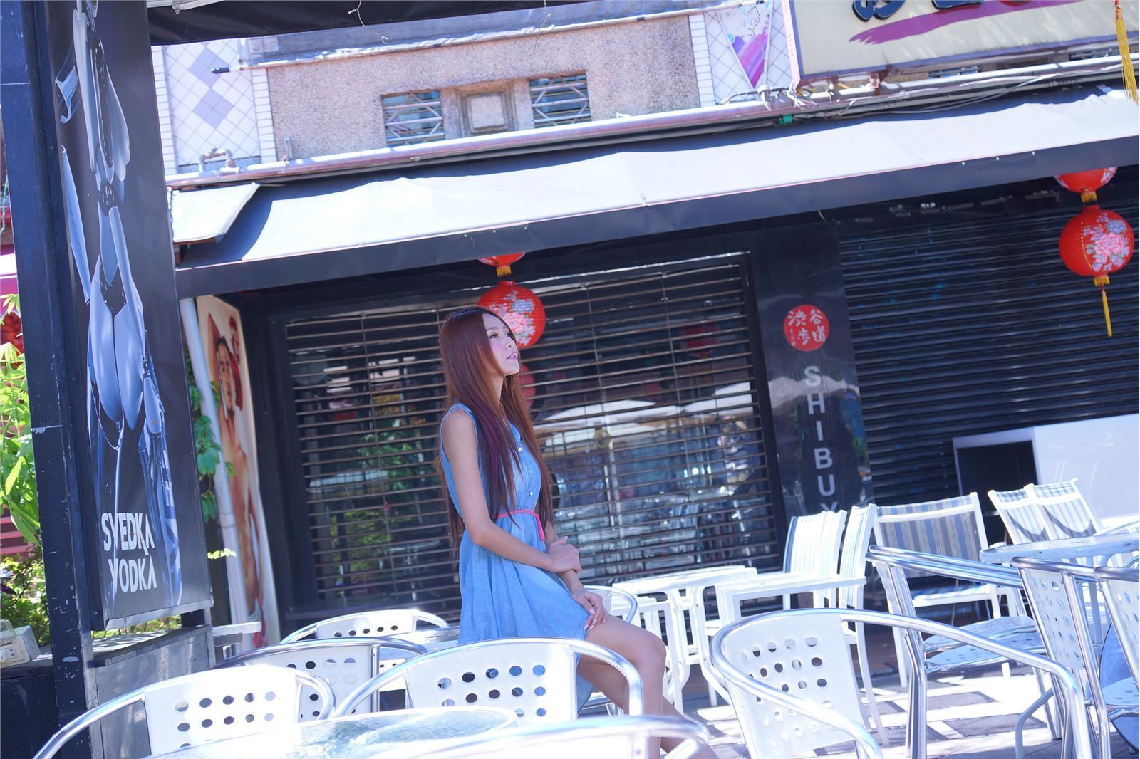 Beautyleg女神-小雪 Winnie-校园制服街拍写真合集 2